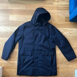 Uniqlo Mens Navy Coat